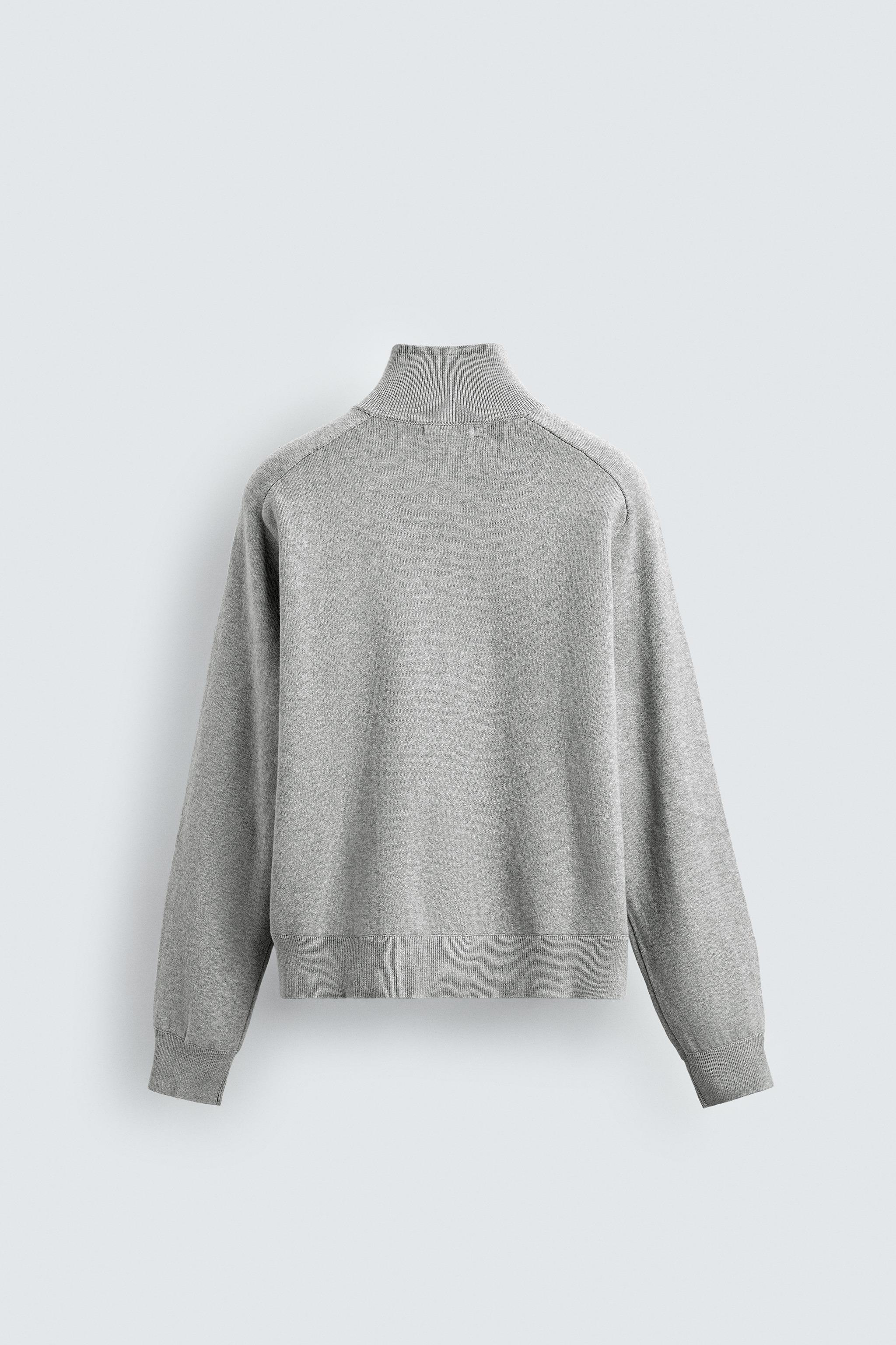 CARDIGAN EN MAILLE ZIPPÉ